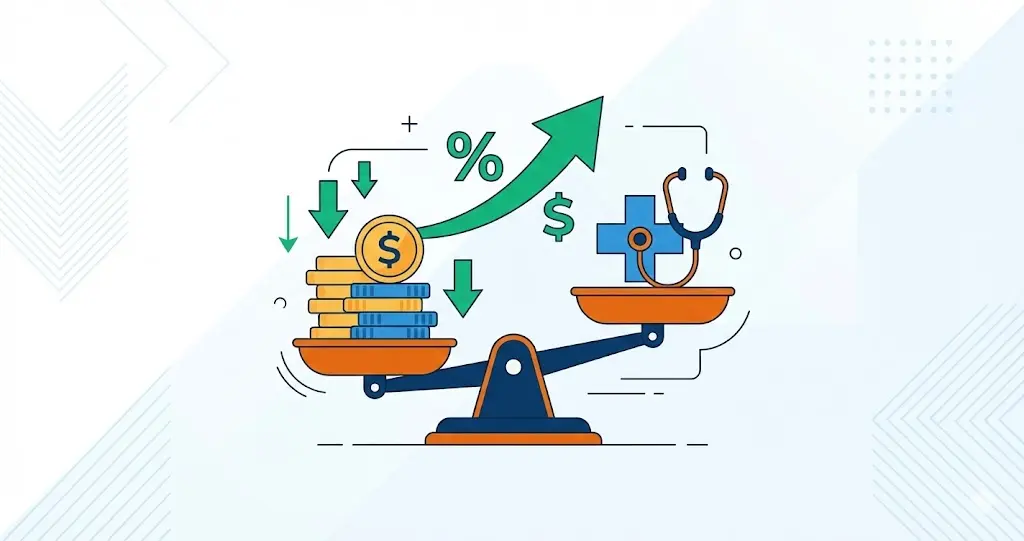Guia completo sobre coparticipação em plano de saúde — comparação de custos, economia de até 40% e quando vale a pena